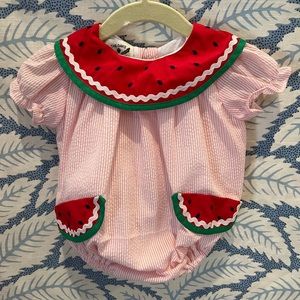 The Oaks girls watermelon bubble 6 month EUC